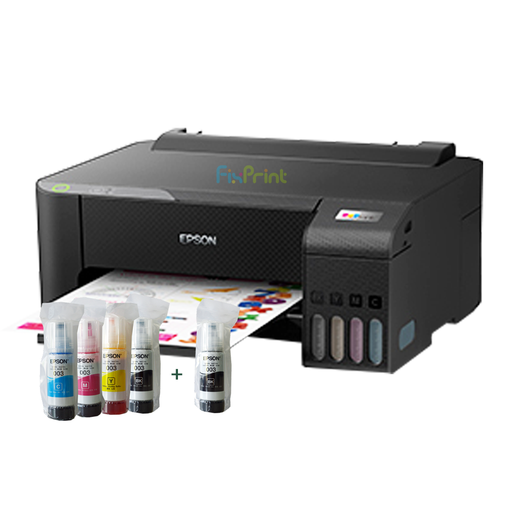 BUNDLING Printer Epson EcoTank L1211 L 1211 New, Pengganti Epson L1110 With Original Ink