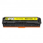 Cartridge Toner Compatible 206A W2112A Yellow, Printer HPC Color LaserJet Pro M255 MFP M282 M283 No Chip