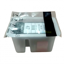 Cartridge LOOSEPACK PG-47 PG47 Black (Tanpa Box), Tinta Printer Canon E3170 E3177 E4270 E400 E410 E417 E460 E470 E477 E480 Canon Original