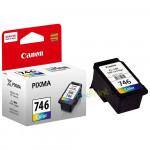 Cartridge Tinta Original Canon CL746 CL-746 CL 746 Color, Cartridge Printer Canon TR4570S TS207 TS307 iP2870 iP2870S iP2872 MG2470 MG2570 MG2570S MG2577S MG2970 MG3070 MG3070S MG3077 MG3077S MX497 Original