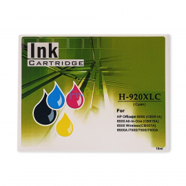 Cartridge Xantri HPC 920XL Cyan Chip, Printer HPC Officejet 6000 6500 6500A 7000 7500 7500A Chip