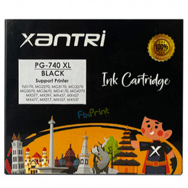 Cartridge Xantri Can PG740XL Black Chip, Cartridge Printer Can TS5170 MG2170 MG2270 MG3170 MG3270 MG3570 MG3670 MG4170 MG4270 MX377 MX397 MX437 MX457 MX477 MX517 MX527 MX537