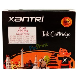 Cartridge Xantri Can CL41 Color Chip, Cartridge Printer Can iP1200 iP1300 iP1600 iP1700 iP2200 MP150 MP160 MP170 MP180 MP450 MP460 iP1880 iP1980 MP145 MP198 MP228 MP476 MX308 MX318