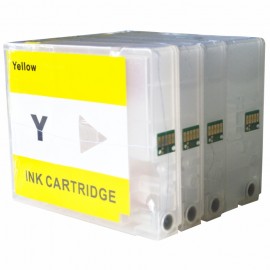 Cartridge MCISS Cn PGI2700 PGI-2700 4 Warna, Refillable Printer MAXIFY iB4070 iB4170 MB5070 MB5170 MB5370 MB5470