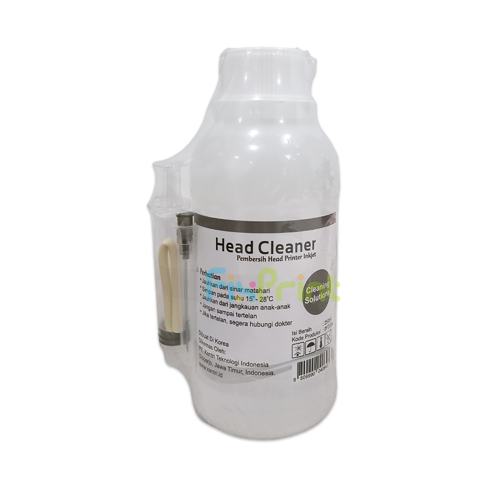 Head Cleaner Premium 250ml Cairan Pembersih Cartridge Printer EP Can Bro HPC