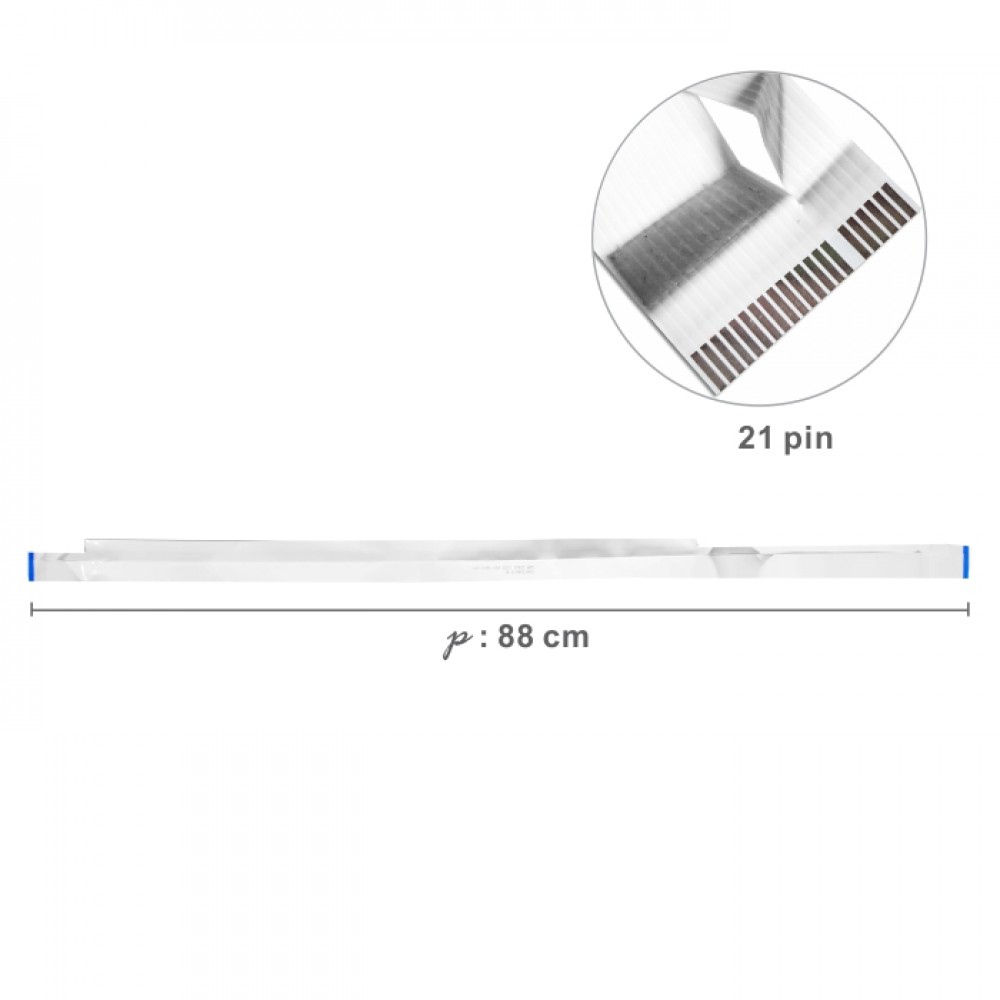 Kabel Head Printer EP L1300 T1100, Cable Flexible L1300 T1100 21 Pin 