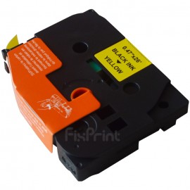 Label Tape Casette Xantri Black On Yellow 12mm TZE631 TZE 631 Laminated Printer Bro GL100 PT CUBE PTD200 PTD210 PTD215e PTE100