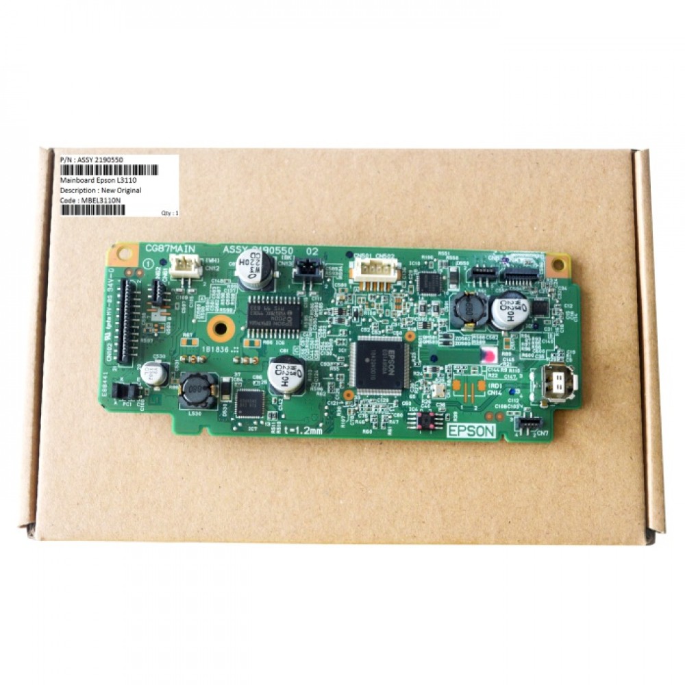 Board Epson L3110 New, Mainboard Epson L3110, Motherboard Epson L3110, Part Number Assy 2190550