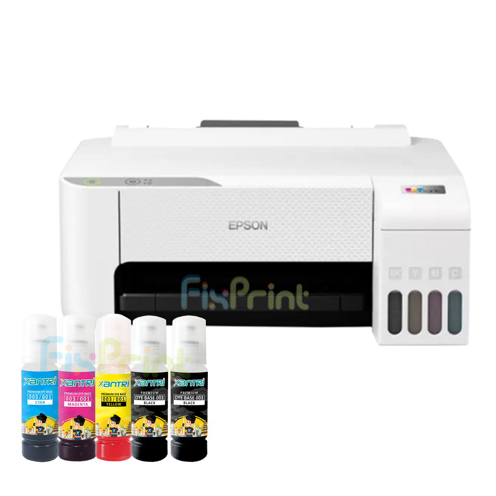 BUNDLING Printer Epson EcoTank L1256 L 1256 A4 Wi-Fi Print Only Wireless Ink Tank With Xantri Ink