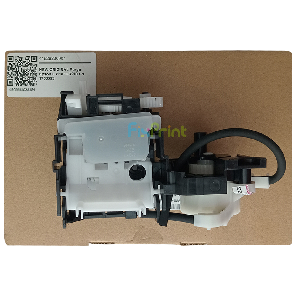 Purge Unit Epson EcoTank L1110 L3110 L3150 L5190 Pompa Pembuangan Printer L1210 L3210 L5290 Pump Assembly Cleaning kit Ink Assy Pump Part Number Ori Original 1756593