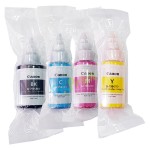 BUNDLING Tinta Refill Loose Pack Original GI-790 CMYK, Tinta Refill Printer Canon G1000 G2000 G3000