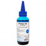 Tinta Refill Printer Ink Cyan 100ml Can EP Bro HPC Tinta Dye Base Tutup Model Kerucut