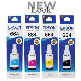 Tinta Refill Epson Original Ori 664 t6643 Magenta 70ml, , Printer L110 L120 L210 L220 L300 L310 L350 L355 L360 L365 L380 L405 L455 L485 L550 L555 L565 L100 L200