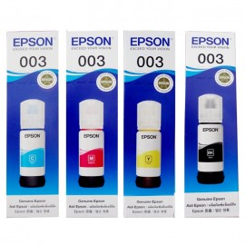 Tinta Refill Epson Original 003 Cyan 65ml, Tinta Refill Printer Epson L1110 L3110 L3150 L5190