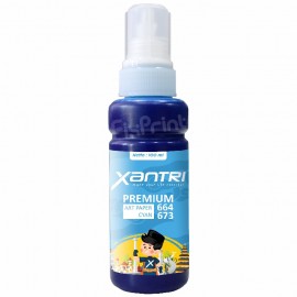 Tinta Xantri Art Paper 664/673 Cyan 100ml, Printer EP L100 L200 L110 L120 L210 L220 L310 L350 L355 L360 L365