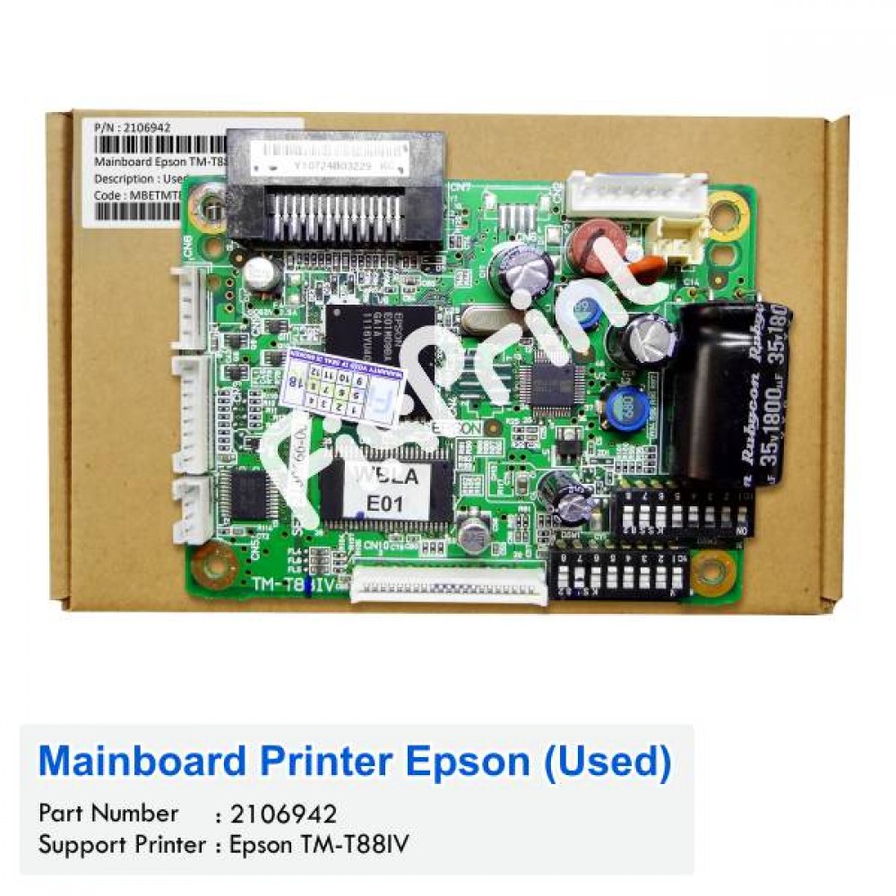 Board Epson TMT88IV TMT884 Used, Mainboard Epson TMT88IV TMT884 T88IV T884 Used, Motherboard TM88IV TM884